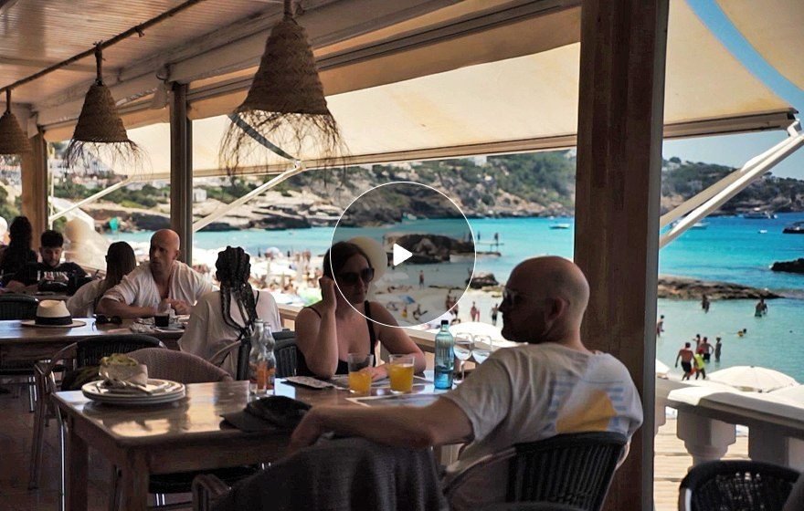 Campaña restaurante de playa Can Yucas